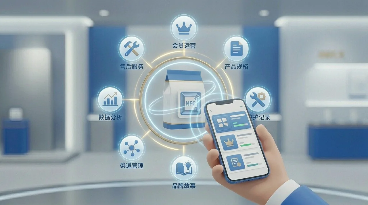 产品数字身份连接售后服务、会员运营、渠道管理与数据分析